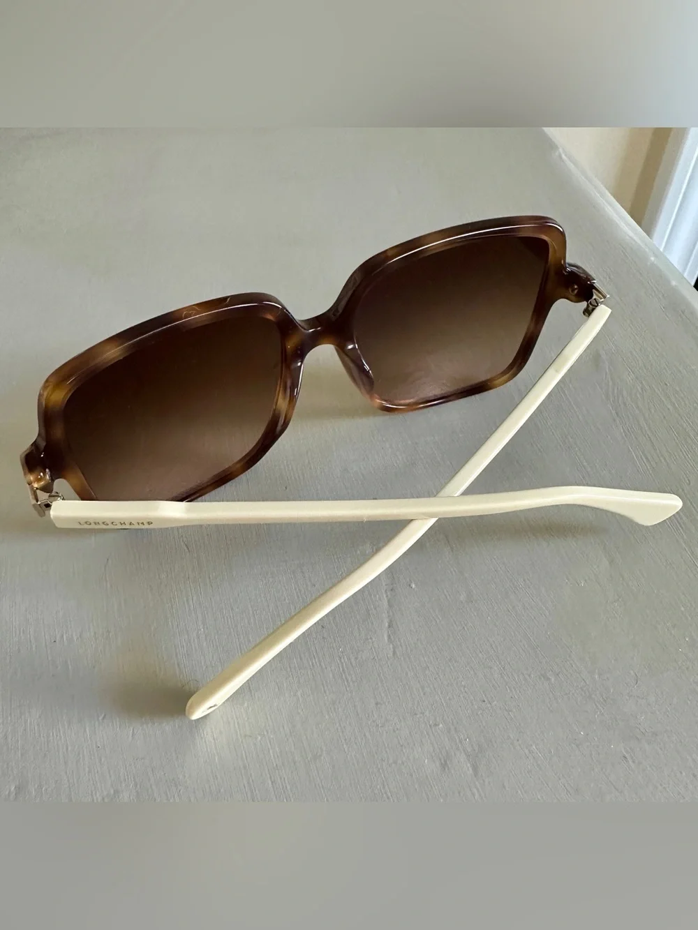 Longchamp Women Sunglass LO641S-220 White/havana 55-17-140